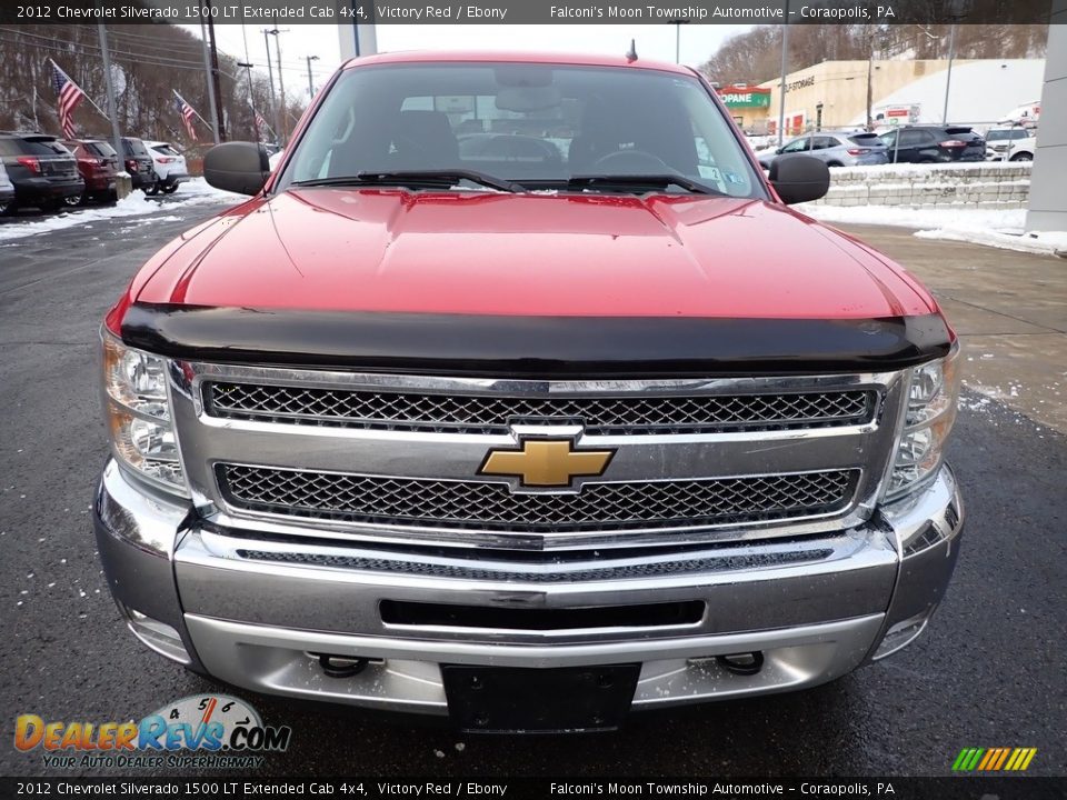 2012 Chevrolet Silverado 1500 LT Extended Cab 4x4 Victory Red / Ebony Photo #7