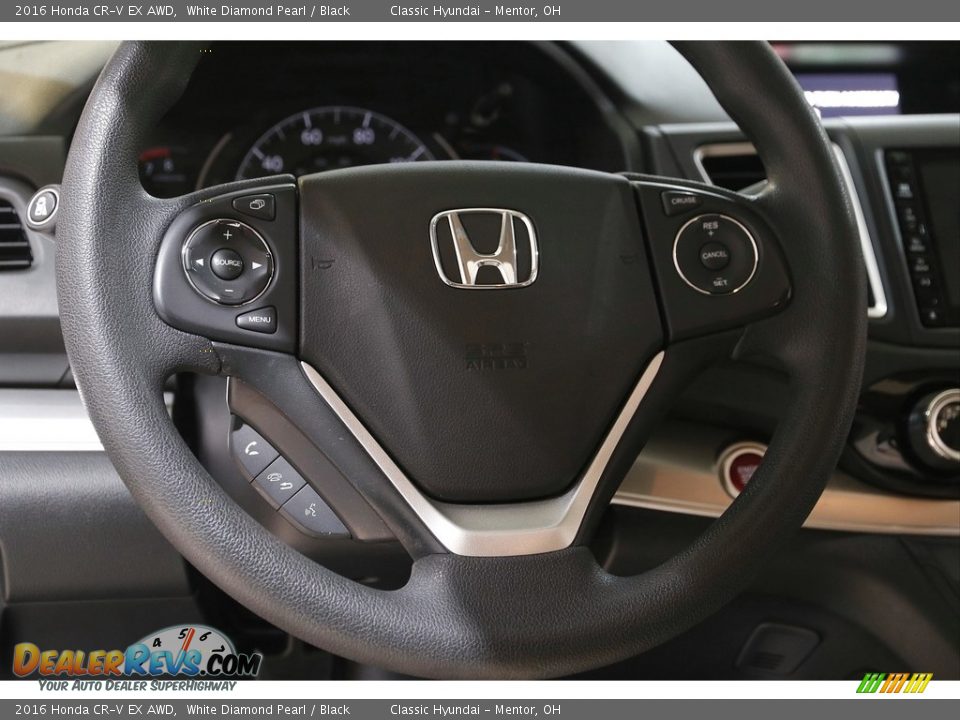 2016 Honda CR-V EX AWD Steering Wheel Photo #7