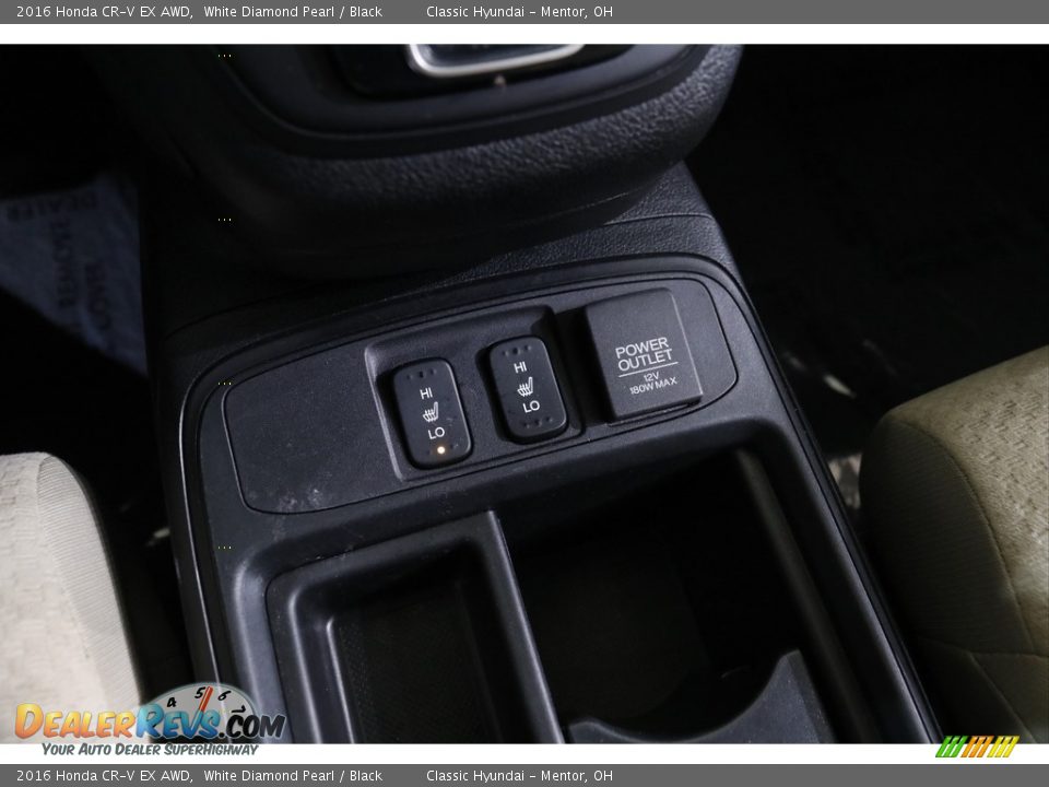 2016 Honda CR-V EX AWD White Diamond Pearl / Black Photo #15