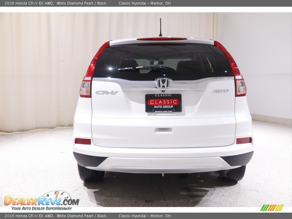 2016 Honda CR-V EX AWD White Diamond Pearl / Black Photo #19