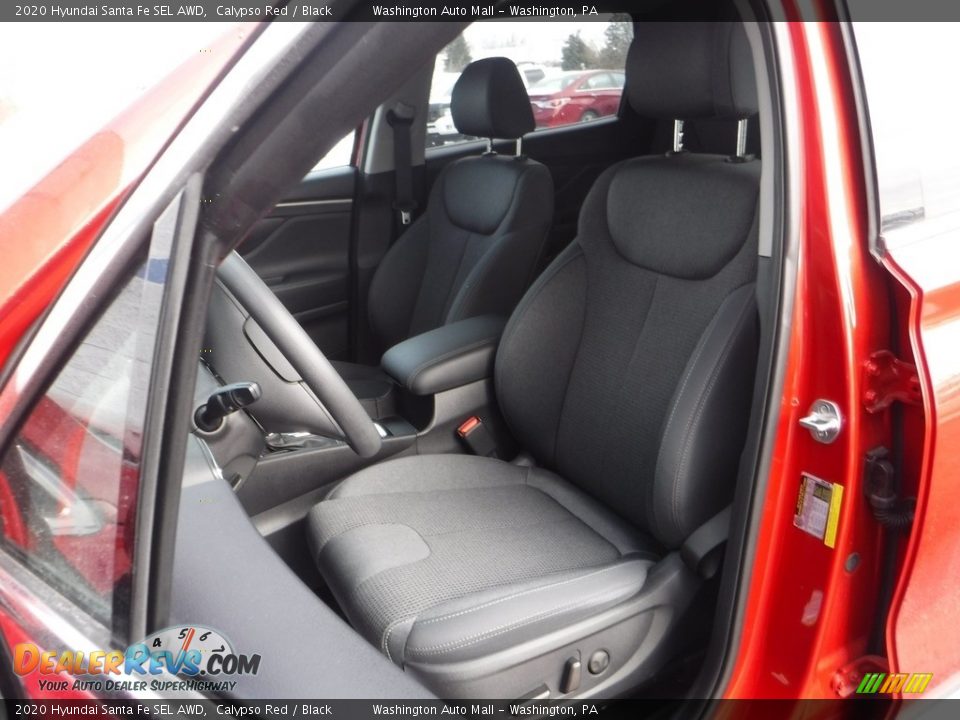 2020 Hyundai Santa Fe SEL AWD Calypso Red / Black Photo #12