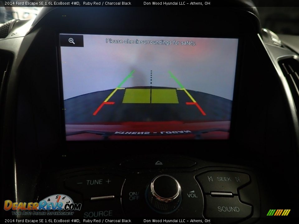 2014 Ford Escape SE 1.6L EcoBoost 4WD Ruby Red / Charcoal Black Photo #2