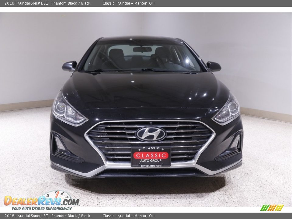 2018 Hyundai Sonata SE Phantom Black / Black Photo #2
