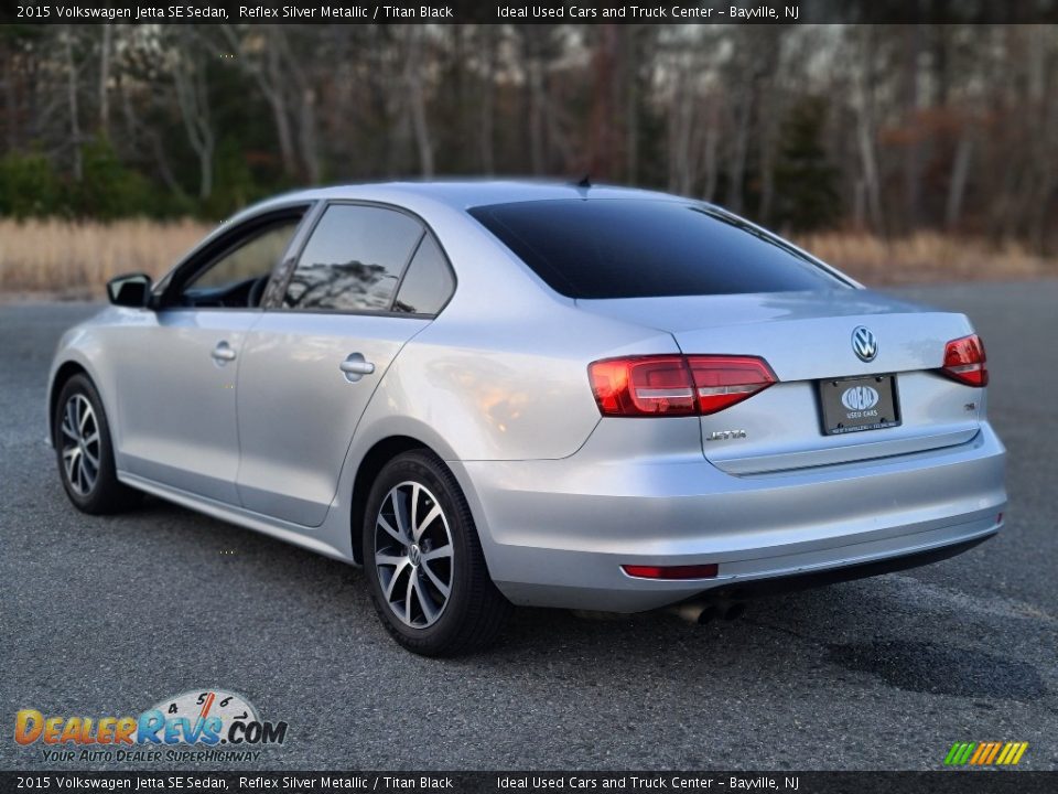 Reflex Silver Metallic 2015 Volkswagen Jetta SE Sedan Photo #3