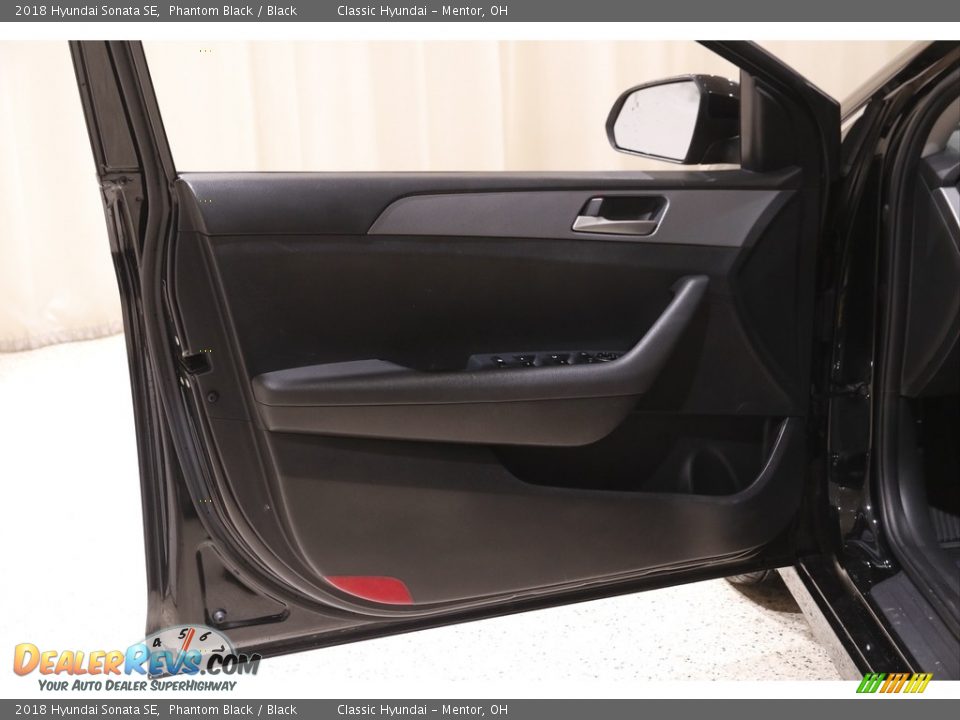 2018 Hyundai Sonata SE Phantom Black / Black Photo #4