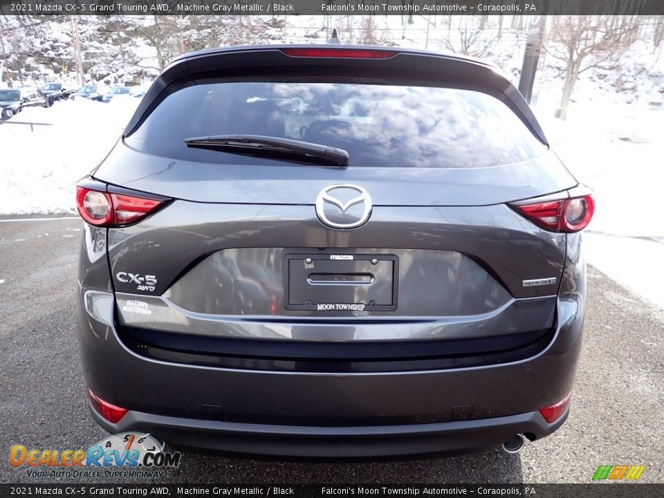 2021 Mazda CX-5 Grand Touring AWD Machine Gray Metallic / Black Photo #3