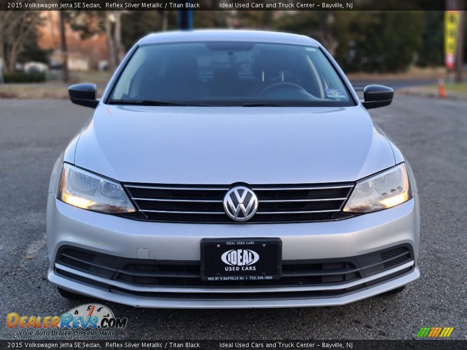 Reflex Silver Metallic 2015 Volkswagen Jetta SE Sedan Photo #8