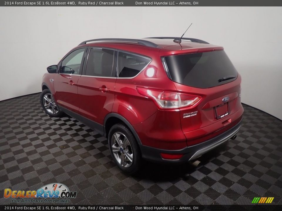 2014 Ford Escape SE 1.6L EcoBoost 4WD Ruby Red / Charcoal Black Photo #12