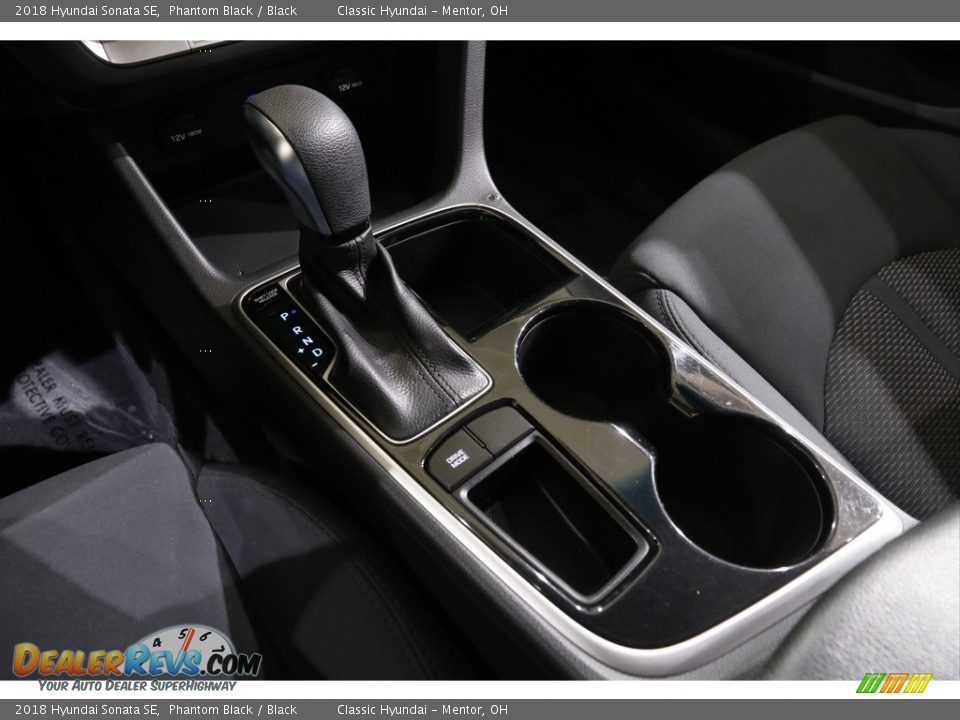 2018 Hyundai Sonata SE Phantom Black / Black Photo #12