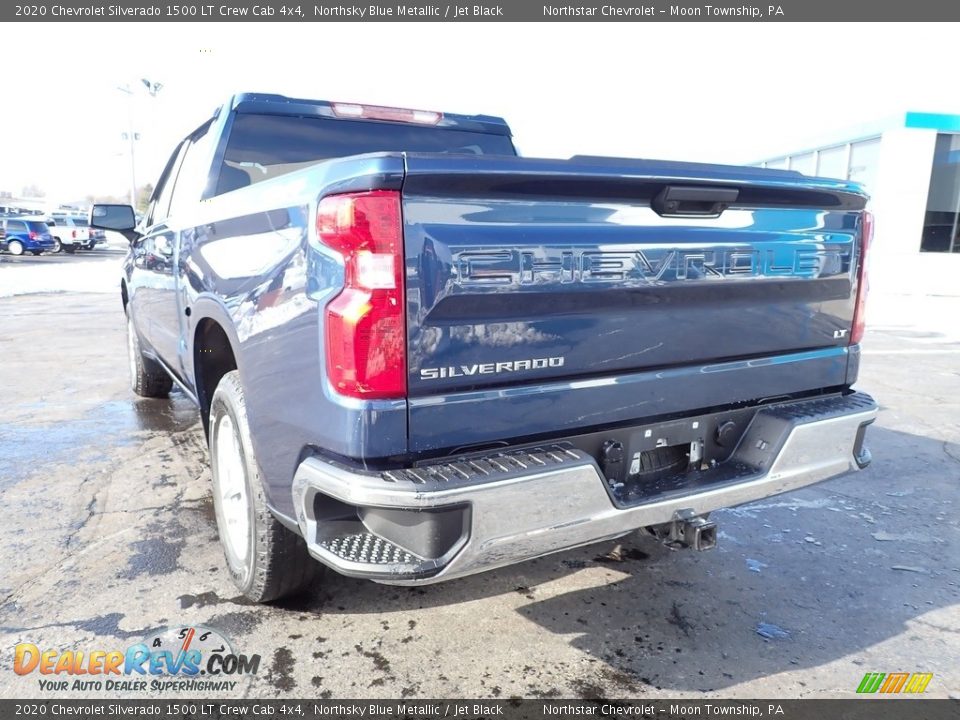 2020 Chevrolet Silverado 1500 LT Crew Cab 4x4 Northsky Blue Metallic / Jet Black Photo #5