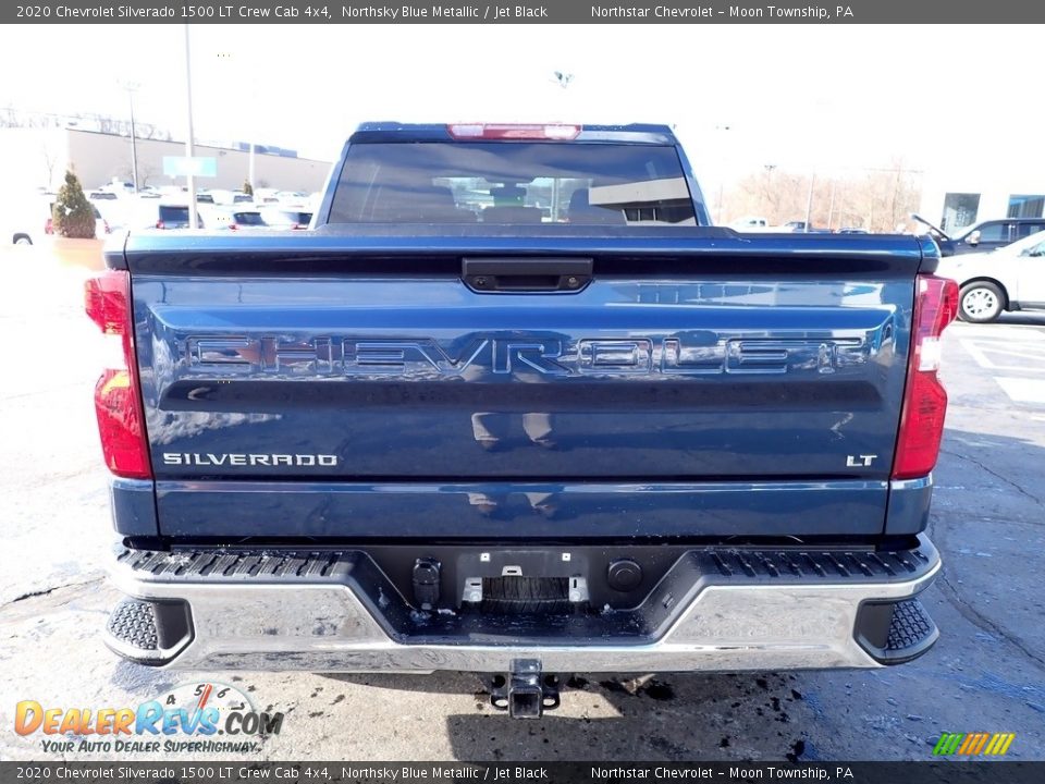 2020 Chevrolet Silverado 1500 LT Crew Cab 4x4 Northsky Blue Metallic / Jet Black Photo #6