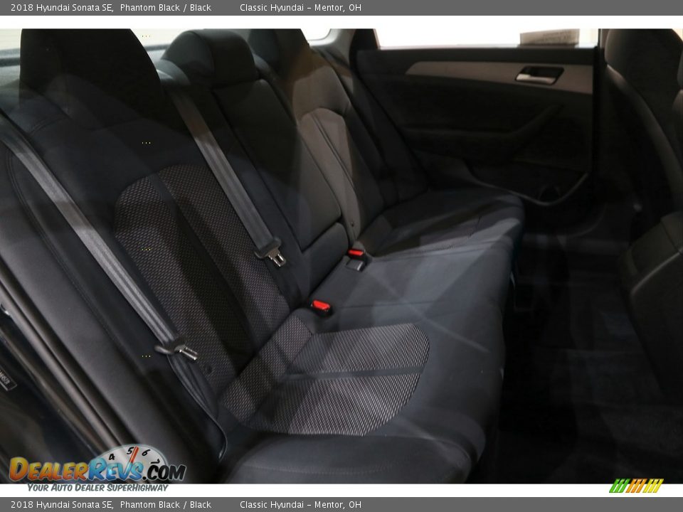 2018 Hyundai Sonata SE Phantom Black / Black Photo #15