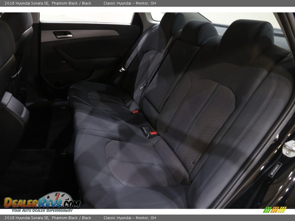 2018 Hyundai Sonata SE Phantom Black / Black Photo #16