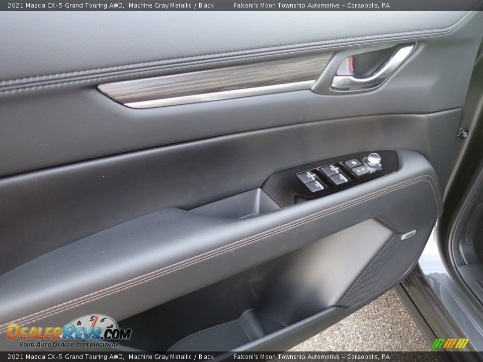 2021 Mazda CX-5 Grand Touring AWD Machine Gray Metallic / Black Photo #14