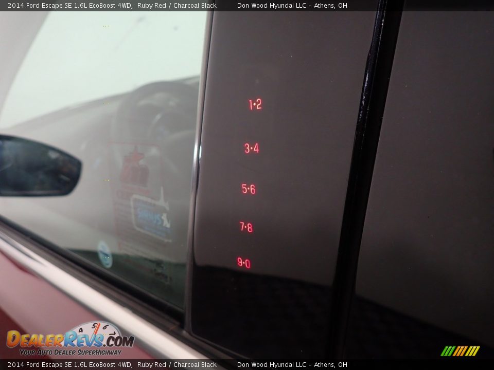 2014 Ford Escape SE 1.6L EcoBoost 4WD Ruby Red / Charcoal Black Photo #20