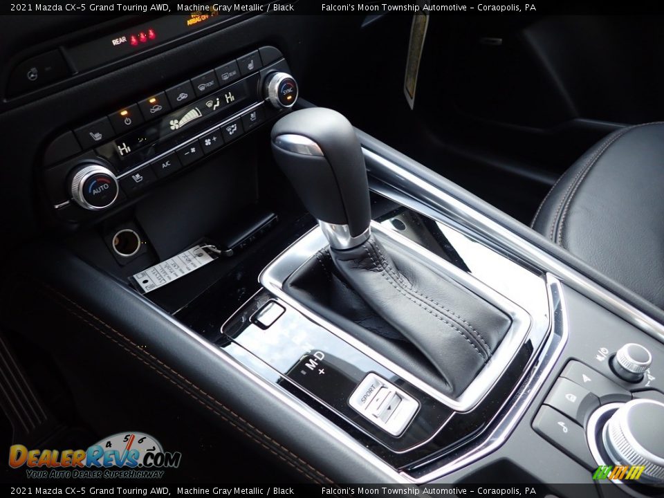 2021 Mazda CX-5 Grand Touring AWD Machine Gray Metallic / Black Photo #16