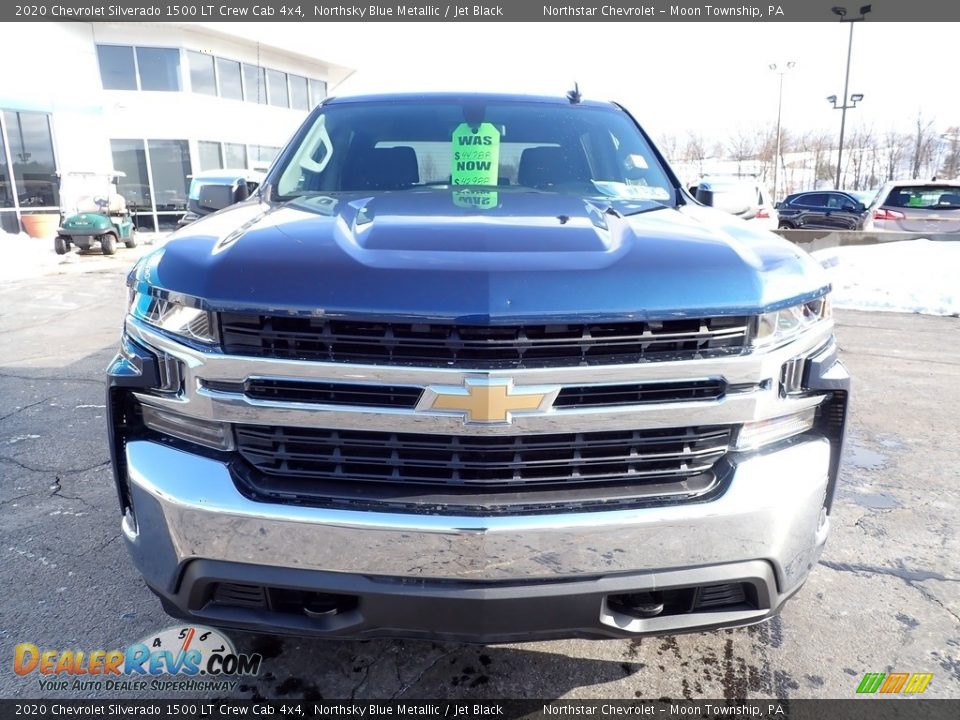 2020 Chevrolet Silverado 1500 LT Crew Cab 4x4 Northsky Blue Metallic / Jet Black Photo #12