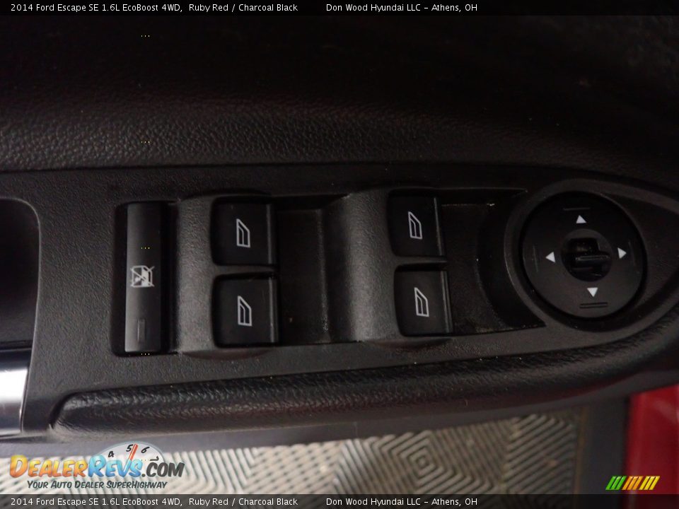2014 Ford Escape SE 1.6L EcoBoost 4WD Ruby Red / Charcoal Black Photo #22