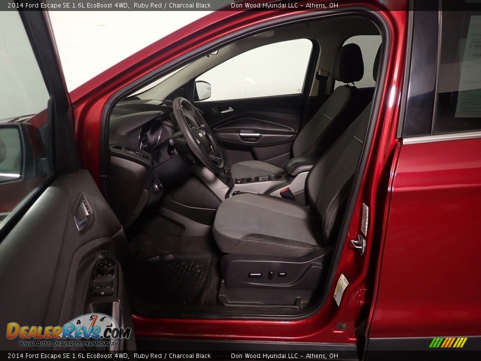 2014 Ford Escape SE 1.6L EcoBoost 4WD Ruby Red / Charcoal Black Photo #23
