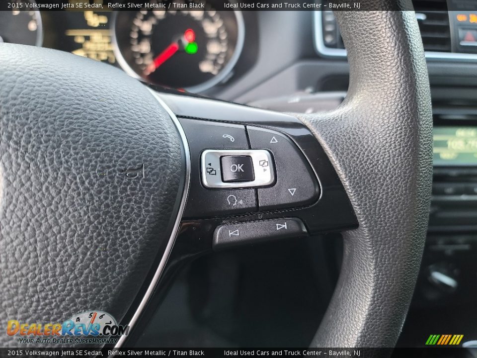 2015 Volkswagen Jetta SE Sedan Steering Wheel Photo #20