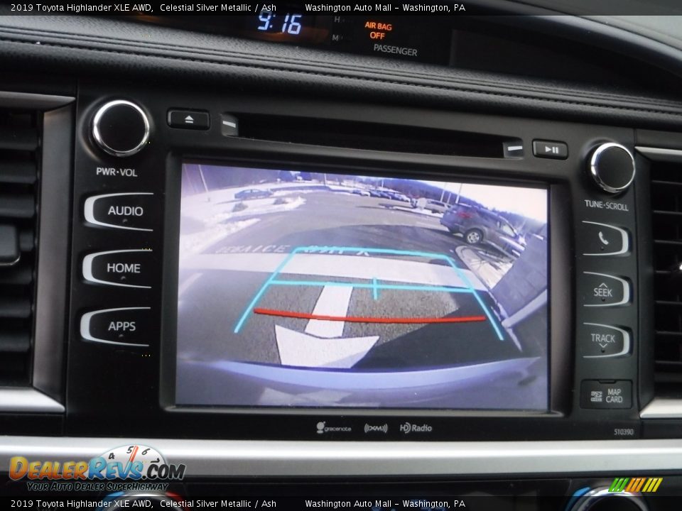 2019 Toyota Highlander XLE AWD Celestial Silver Metallic / Ash Photo #6