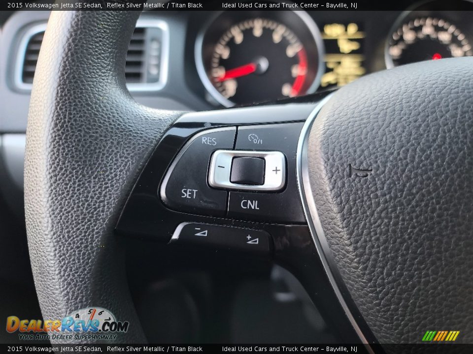 2015 Volkswagen Jetta SE Sedan Steering Wheel Photo #21