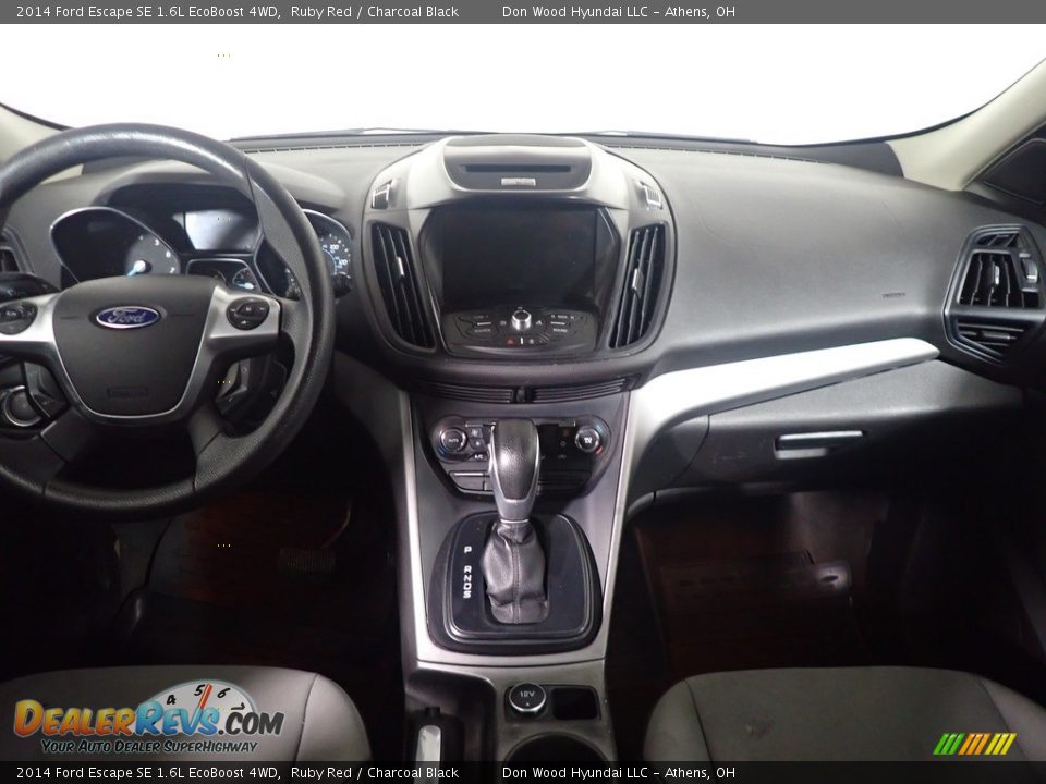 2014 Ford Escape SE 1.6L EcoBoost 4WD Ruby Red / Charcoal Black Photo #26
