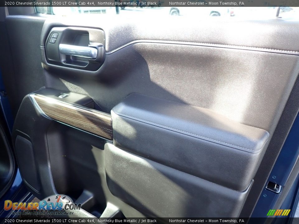 2020 Chevrolet Silverado 1500 LT Crew Cab 4x4 Northsky Blue Metallic / Jet Black Photo #16