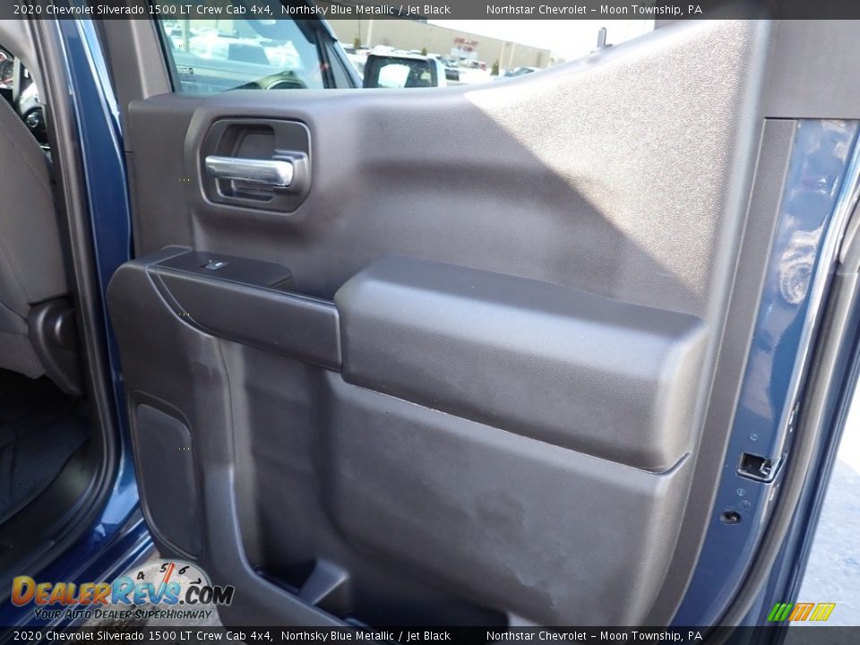 2020 Chevrolet Silverado 1500 LT Crew Cab 4x4 Northsky Blue Metallic / Jet Black Photo #18