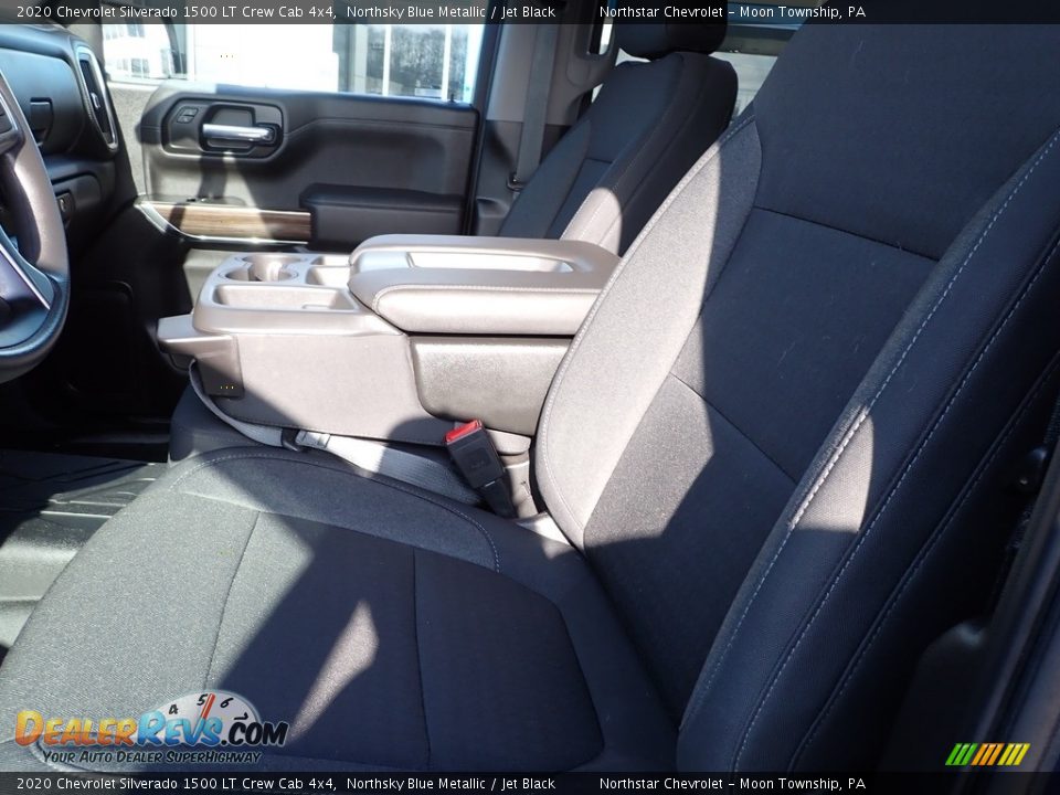2020 Chevrolet Silverado 1500 LT Crew Cab 4x4 Northsky Blue Metallic / Jet Black Photo #19