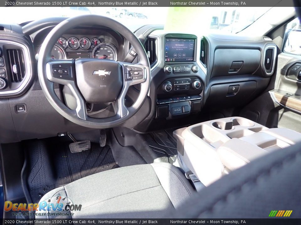 2020 Chevrolet Silverado 1500 LT Crew Cab 4x4 Northsky Blue Metallic / Jet Black Photo #21