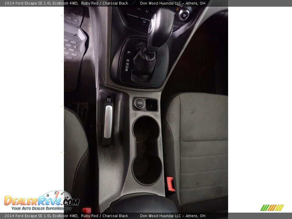 2014 Ford Escape SE 1.6L EcoBoost 4WD Ruby Red / Charcoal Black Photo #33