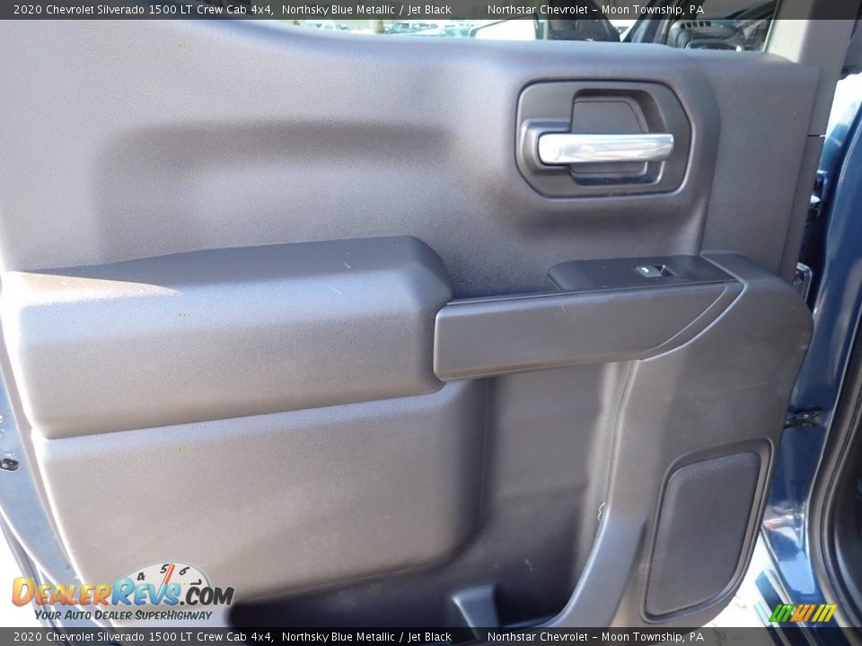 2020 Chevrolet Silverado 1500 LT Crew Cab 4x4 Northsky Blue Metallic / Jet Black Photo #22