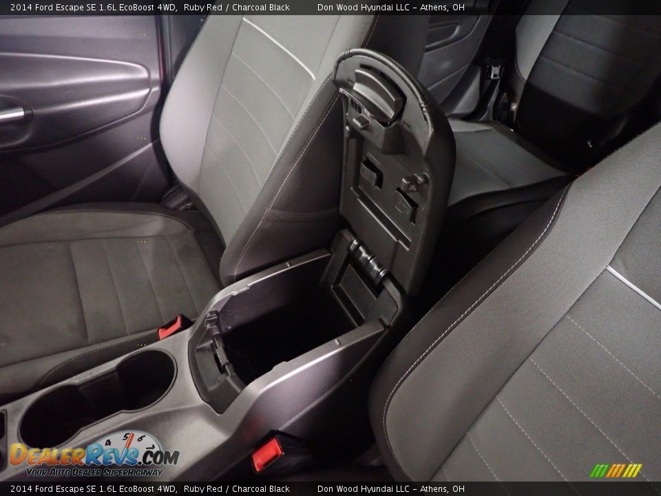 2014 Ford Escape SE 1.6L EcoBoost 4WD Ruby Red / Charcoal Black Photo #34