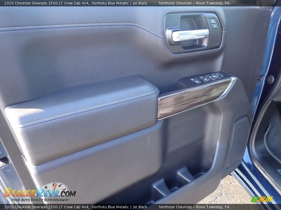2020 Chevrolet Silverado 1500 LT Crew Cab 4x4 Northsky Blue Metallic / Jet Black Photo #23