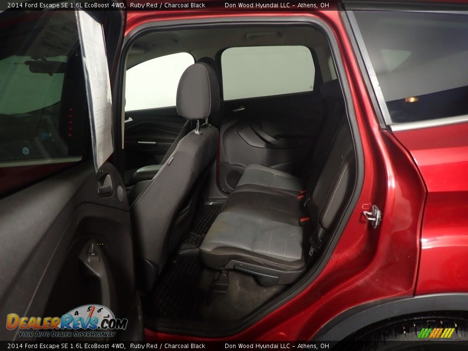 2014 Ford Escape SE 1.6L EcoBoost 4WD Ruby Red / Charcoal Black Photo #36