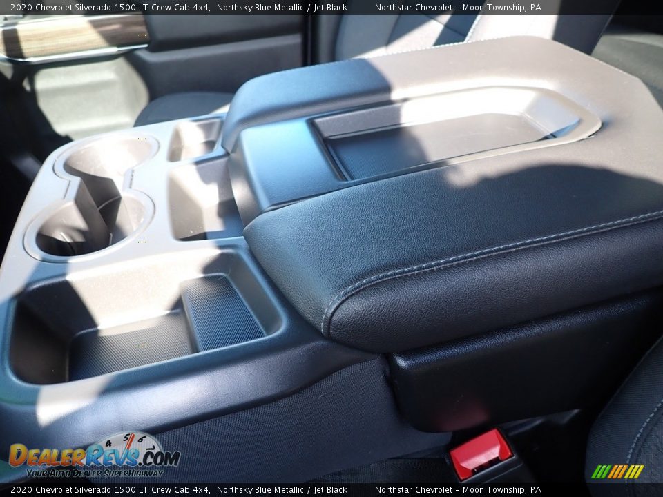 2020 Chevrolet Silverado 1500 LT Crew Cab 4x4 Northsky Blue Metallic / Jet Black Photo #26