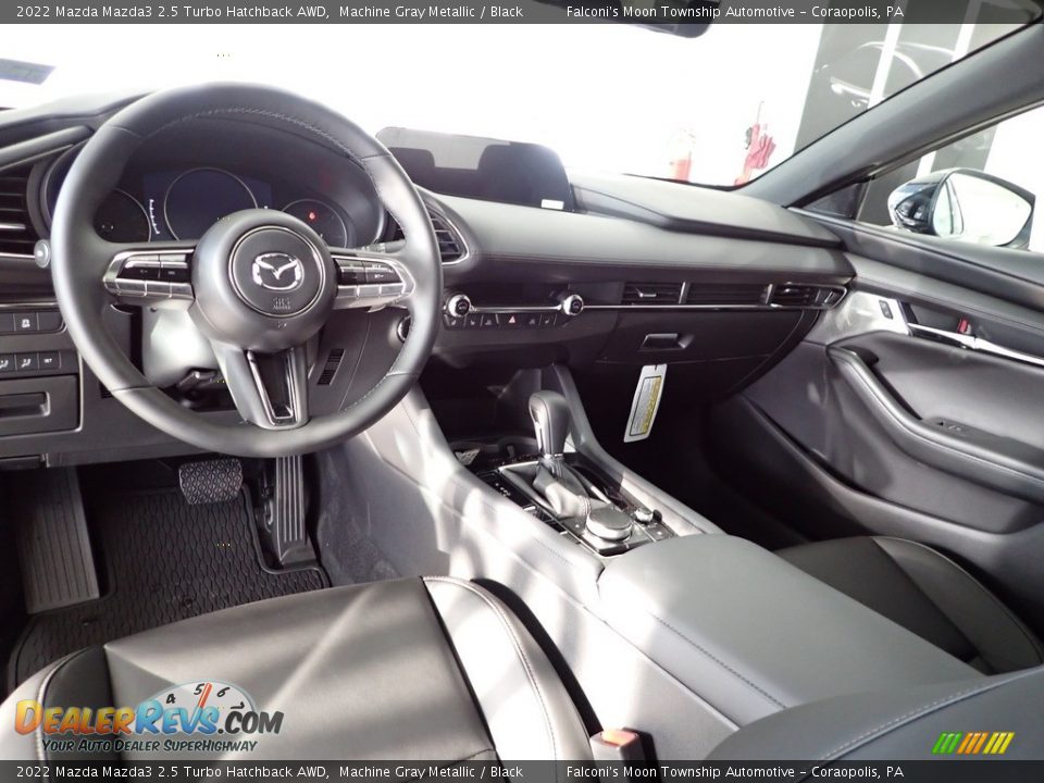 Black Interior - 2022 Mazda Mazda3 2.5 Turbo Hatchback AWD Photo #13