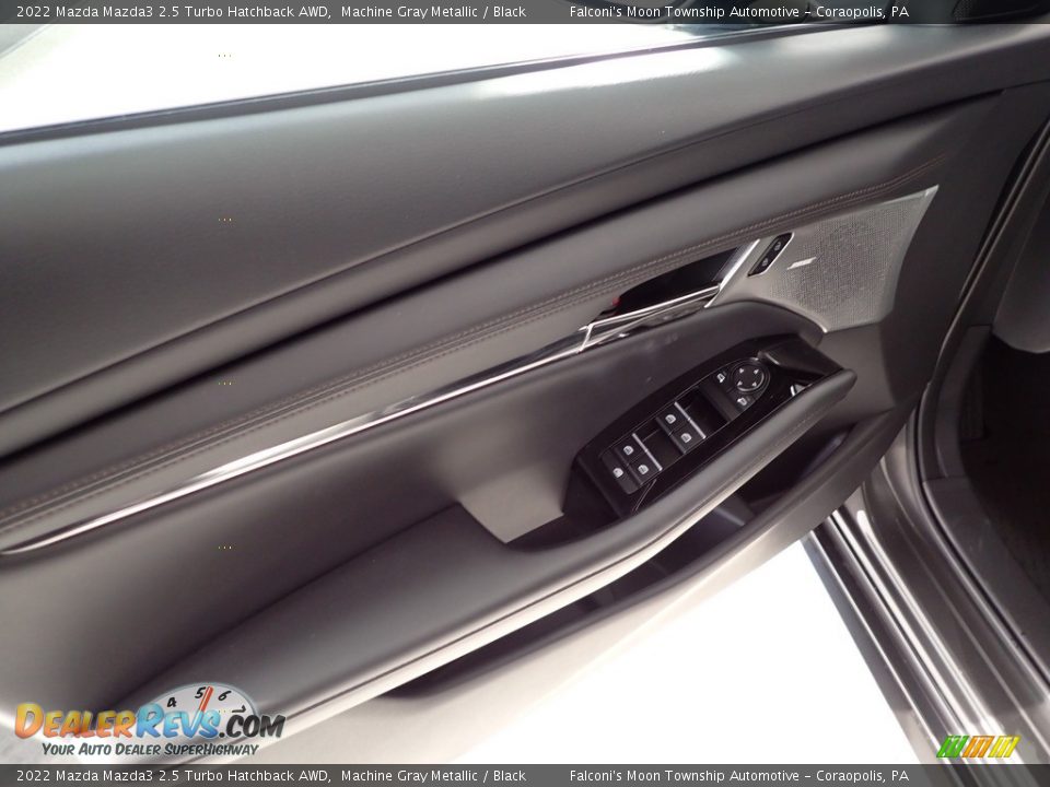 2022 Mazda Mazda3 2.5 Turbo Hatchback AWD Machine Gray Metallic / Black Photo #14