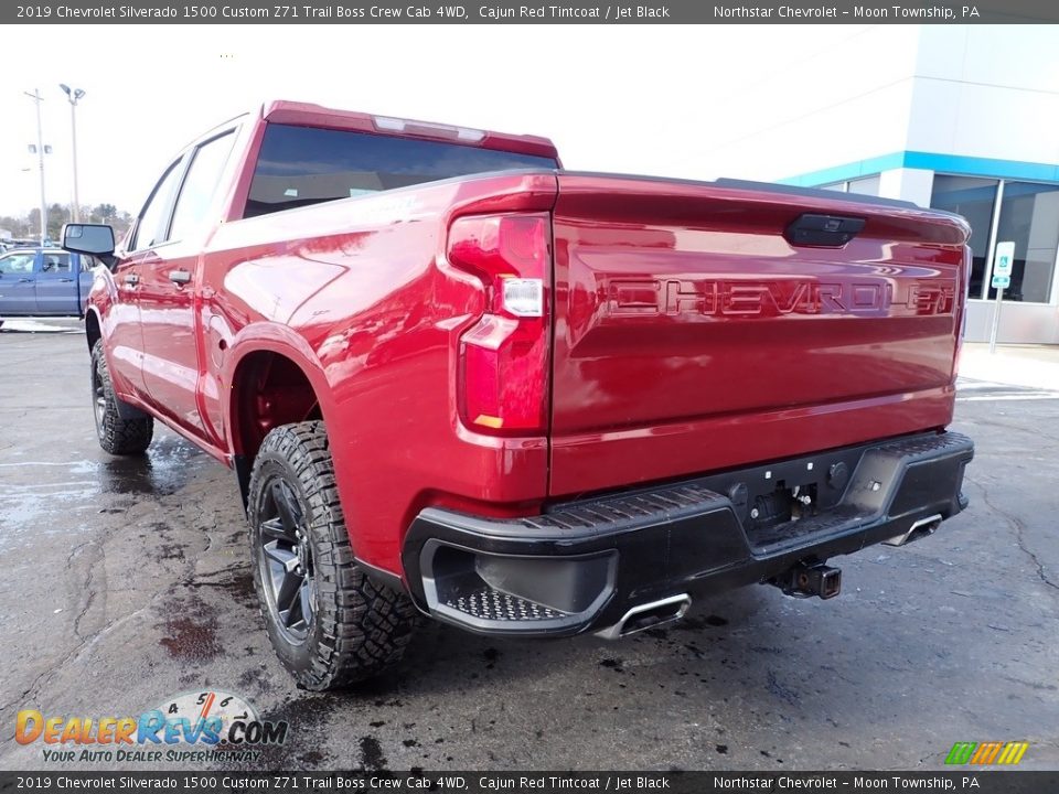 2019 Chevrolet Silverado 1500 Custom Z71 Trail Boss Crew Cab 4WD Cajun Red Tintcoat / Jet Black Photo #5