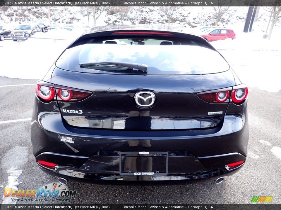 2022 Mazda Mazda3 Select Hatchback Jet Black Mica / Black Photo #3