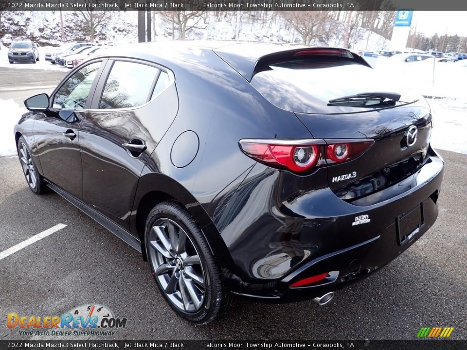 2022 Mazda Mazda3 Select Hatchback Jet Black Mica / Black Photo #5