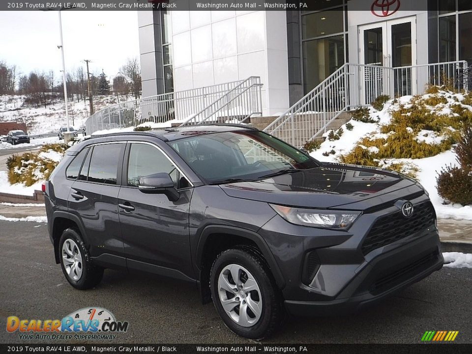 2019 Toyota RAV4 LE AWD Magnetic Gray Metallic / Black Photo #1