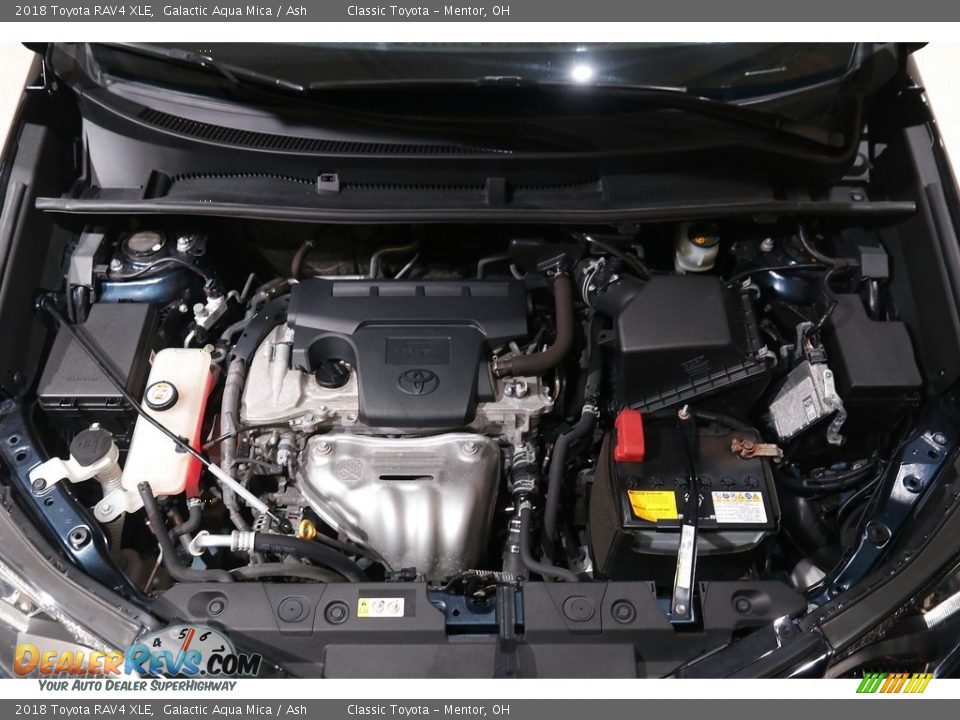 2018 Toyota RAV4 XLE Galactic Aqua Mica / Ash Photo #19