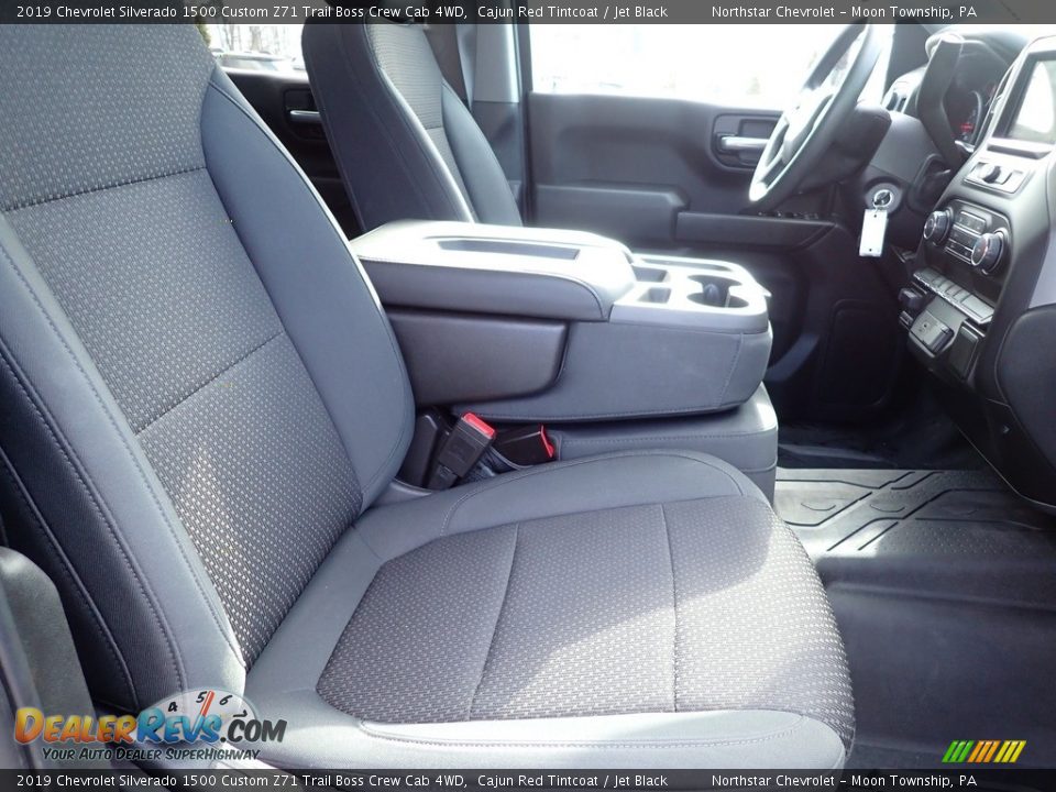 2019 Chevrolet Silverado 1500 Custom Z71 Trail Boss Crew Cab 4WD Cajun Red Tintcoat / Jet Black Photo #14