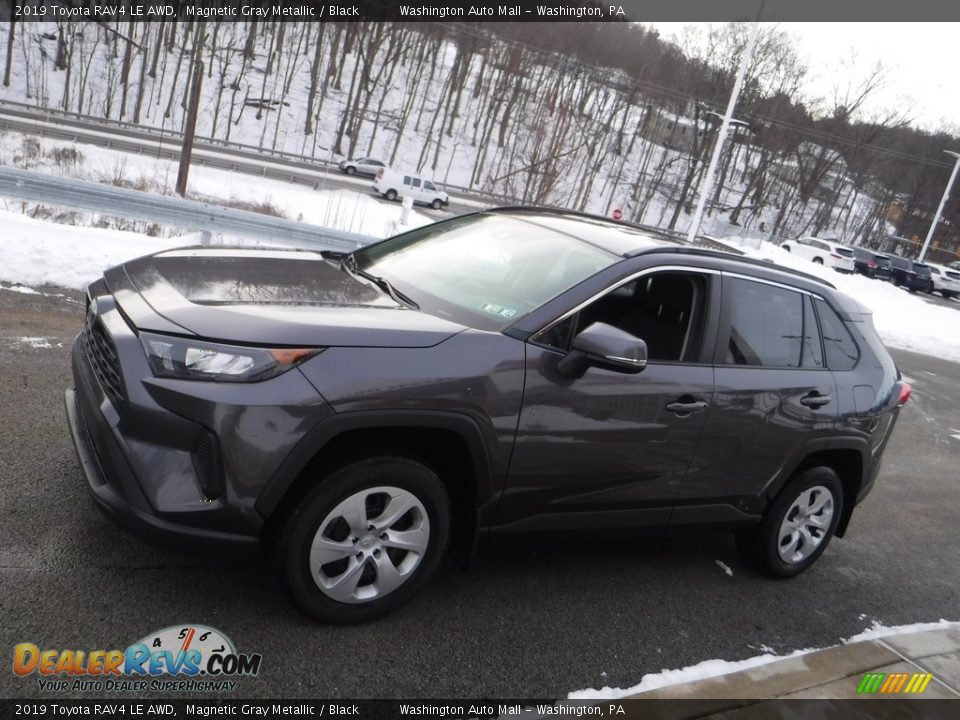 2019 Toyota RAV4 LE AWD Magnetic Gray Metallic / Black Photo #12