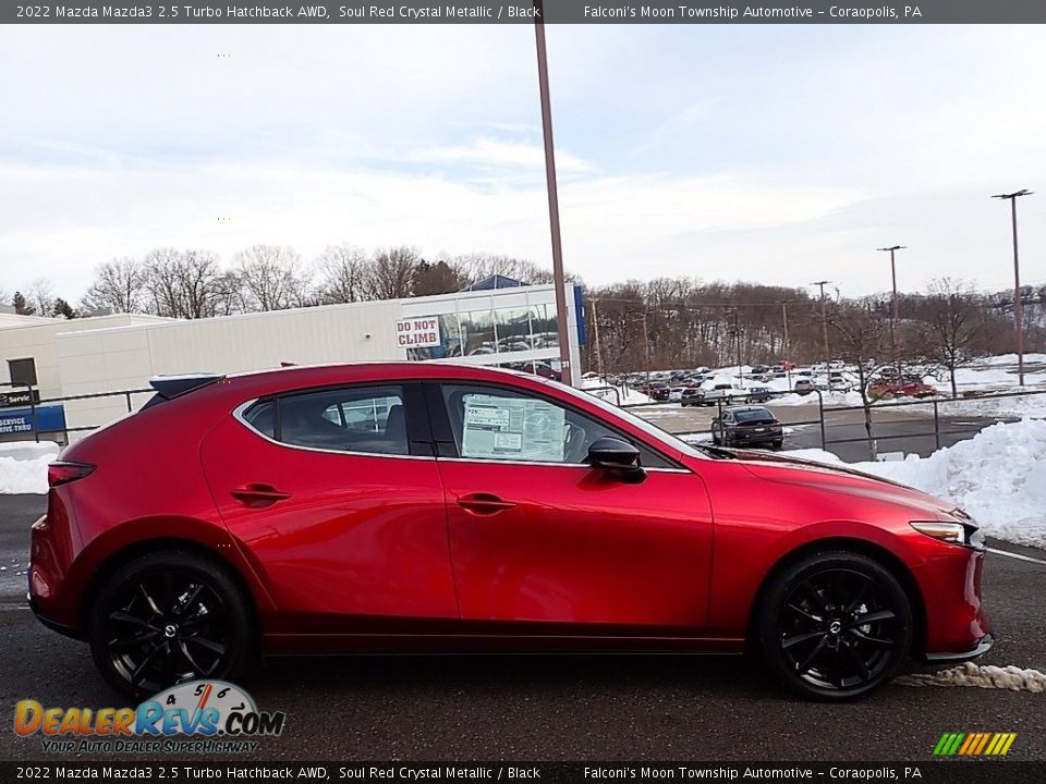 2022 Mazda Mazda3 2.5 Turbo Hatchback AWD Soul Red Crystal Metallic / Black Photo #1