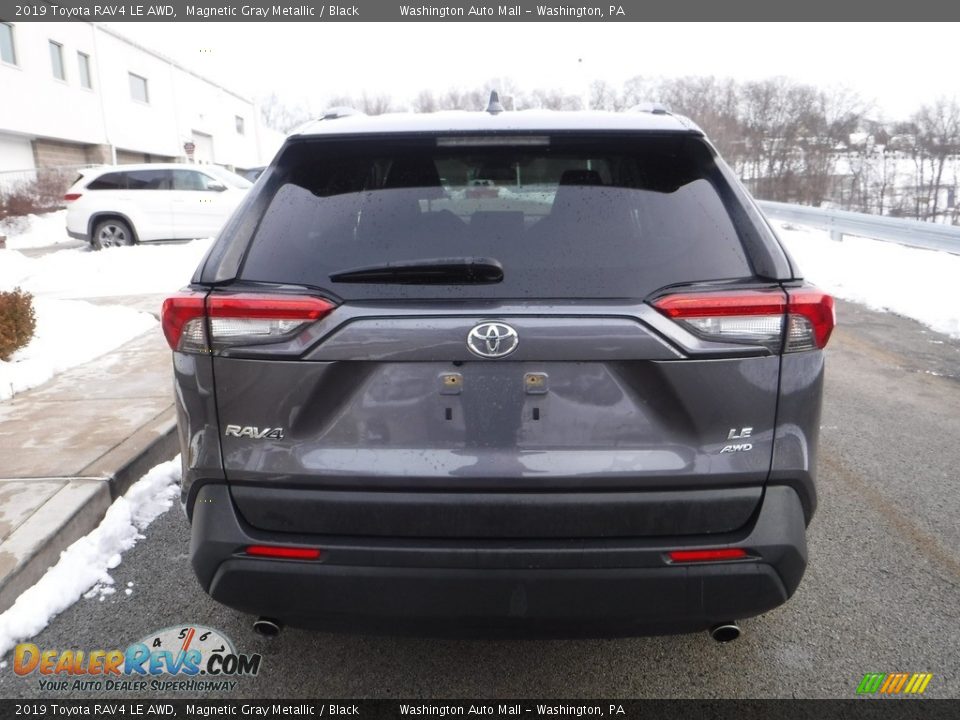 2019 Toyota RAV4 LE AWD Magnetic Gray Metallic / Black Photo #14