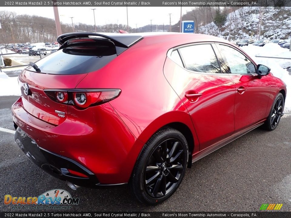 Soul Red Crystal Metallic 2022 Mazda Mazda3 2.5 Turbo Hatchback AWD Photo #2