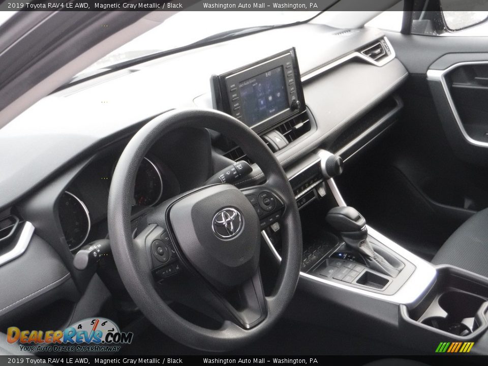 2019 Toyota RAV4 LE AWD Magnetic Gray Metallic / Black Photo #17